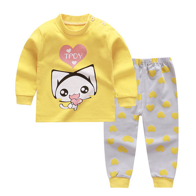 Pijamas de Otoño e Invierno para Niñas - Conjunto Cálido de Manga Larga - Image 12
