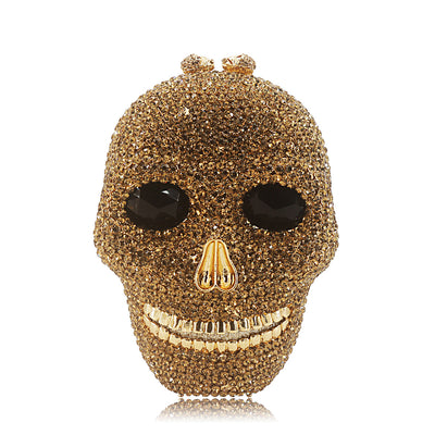 Organizador de Cena con Diseño de Calavera de Diamante para Mujer - Image 12