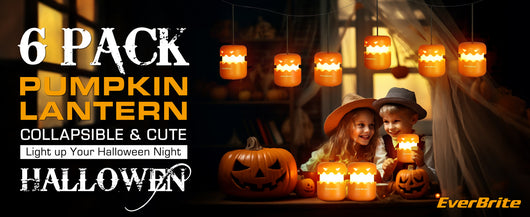 Lámpara LED Decorativa Calabaza Plegable para Halloween - Image 12