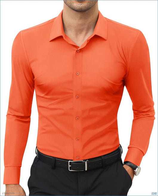 Camisa Social Blanca Elástica Talla Grande Hombre - Bestseller Amazon - Image 9