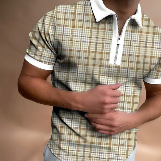 Polo Clásico Hombre Manga Corta - Camiseta Sólida Versátil para Verano - Image 28