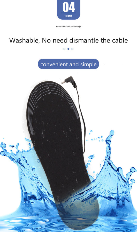Plantillas Térmicas USB para Zapatos - Calefacción Ajustable para Invierno - Image 26