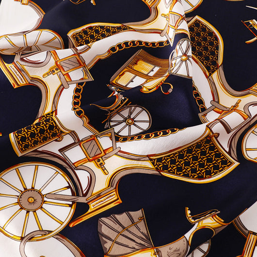 Pañuelo de Seda Cuadrado para Mujer - Diseño Estampado Versátil Primavera Verano - Image 41