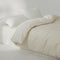Beige Par De Fundas De Almohada 48 X 74 Cm
