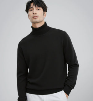 Suéter Cuello Alto Térmico para Hombre - Base Layer Abrigada para Otoño e Invierno - Image 8
