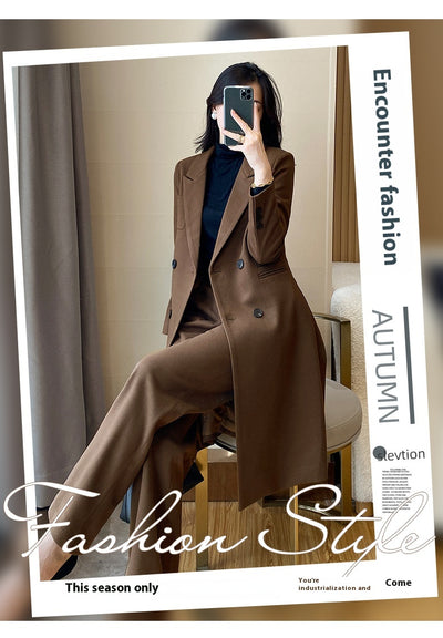 Abrigo Trench Doble Botonadura Elegante para Mujer - Image 6