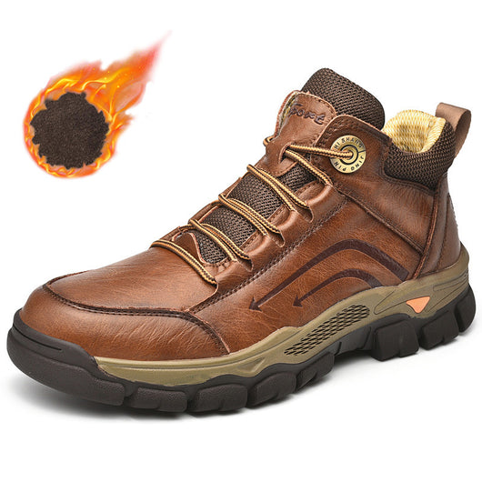 Botas de Trabajo Impermeables con Cordones - Calzado Versátil para Senderismo y Uso Diario - Image 4