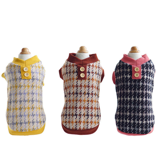 Chaleco para Perros Otoño Invierno Cuello en V Estilo Japonés y Coreano - Image 7