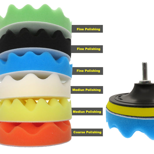 Kit de 7 Esponjas Pulidas de 3 Pulgadas para Auto - Image 15