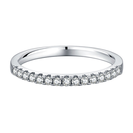 Anillo de Moissanita con Diseño Moderno Estilo Ins - Image 6