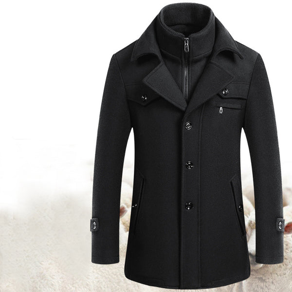 Abrigo de Lana para Hombre - Elegancia y Calidez
