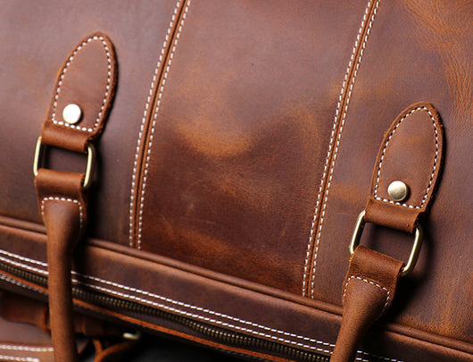 Bolsa de Viaje Crossbody de Cuero para Hombre - Image 10