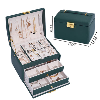 Caja Organizadora de Joyas con 3 Cajones - Almacenamiento Elegante y Funcional - Image 10