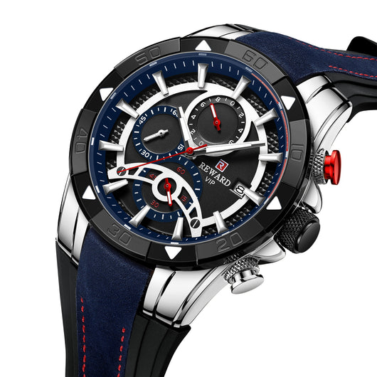 Reloj de Negocios Hombre Calendario Multifunción Cuarzo - Image 15