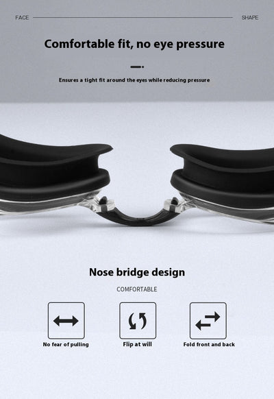Gafas de Natación HD Antivaho Impermeables para Miopía - Image 20