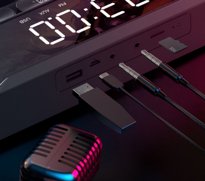 Parlante Bluetooth Estéreo Portátil con Subwoofer Potente - Image 4