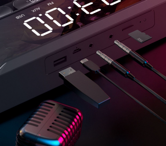 Parlante Bluetooth Estéreo Portátil con Subwoofer Potente - Image 4