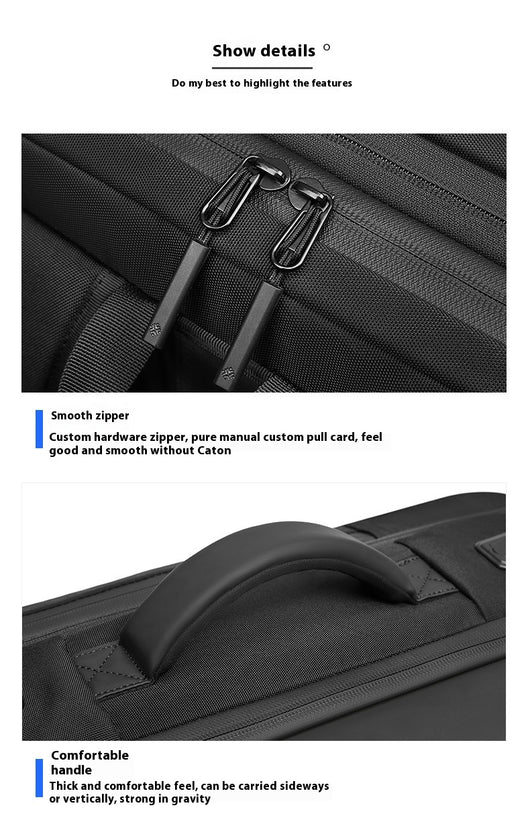 Mochila de Viaje Compresible con Báscula Integrada, Antirrobo Oxford - Image 12