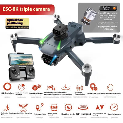 Dron Profesional 8K con Inteligencia Artificial para Fotografía Aérea - Image 16