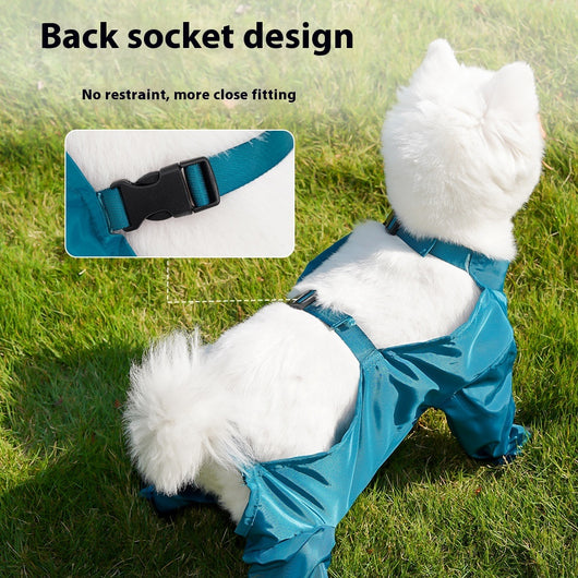 Traje Protector Antipolvo para Mascotas con Pañal Integrado - Image 4