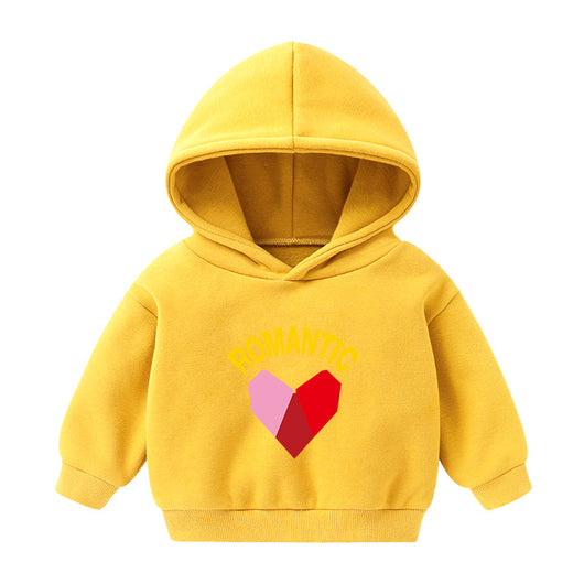 Sudadera Infantil con Capucha Forrada en Polar - Diseño Cartoon para Otoño e Invierno - Image 4