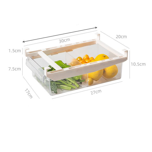 Organizador de Refrigerador Ajustable con Cajón Extraíble - Image 3
