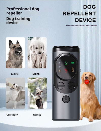 Repelente Ultrasónico Portátil para Perros con Luz LED - Entrenador Anti-Ladridos - Image 9