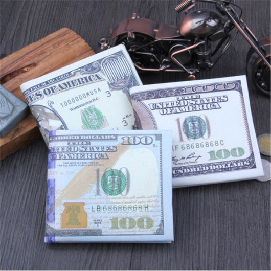 Billetera Corta con Estampado Creativo USD