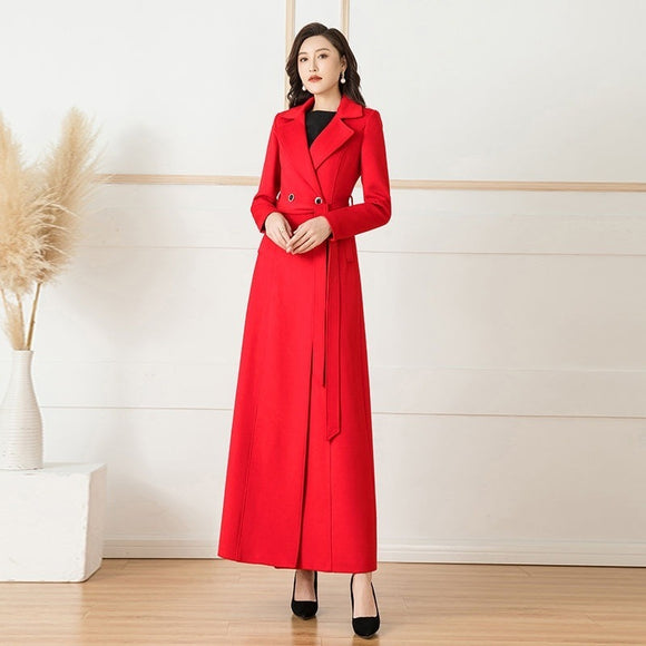 Abrigo de Cashmere Doble Botonadura - Elegancia y Calidez