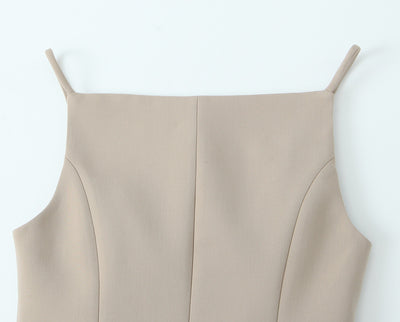 Blusa Elegante Ajustada con Tirantes - Estilo Europeo y Francés - Image 8