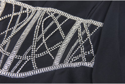 Blazer Ejecutivo para Mujer con Detalles de Diamantes y Efecto Reductor - Image 12