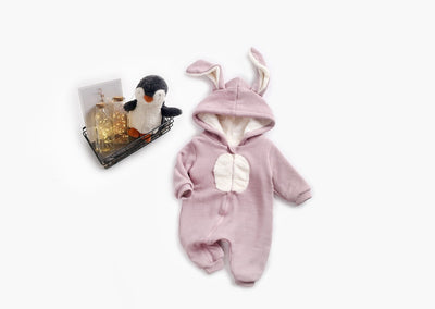 Mameluco Acolchado con Capucha para Bebé - Otoño e Invierno - Image 14