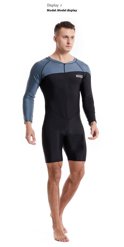 Traje de Buceo Profesional de Una Pieza para Hombre - Image 8