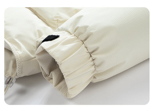 Abrigo de Plumón de Pato Blanco Unisex - Chaqueta Térmica Oversized - Image 23