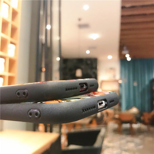 Funda Móvil con Diseño de Rayas Diamante y Onda Puntillada - Image 60