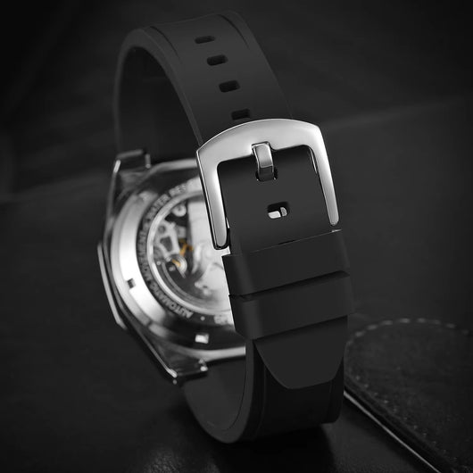 Reloj Automático Mecánico con Correa de Caucho - Image 17