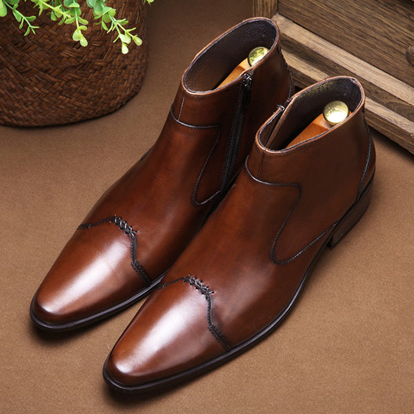 Botas Coreanas para Hombre - Estilo Peluquero Fashion