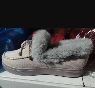 Zapatos de Algodón Cálidos con Terciopelo y Acolchado - Image 8