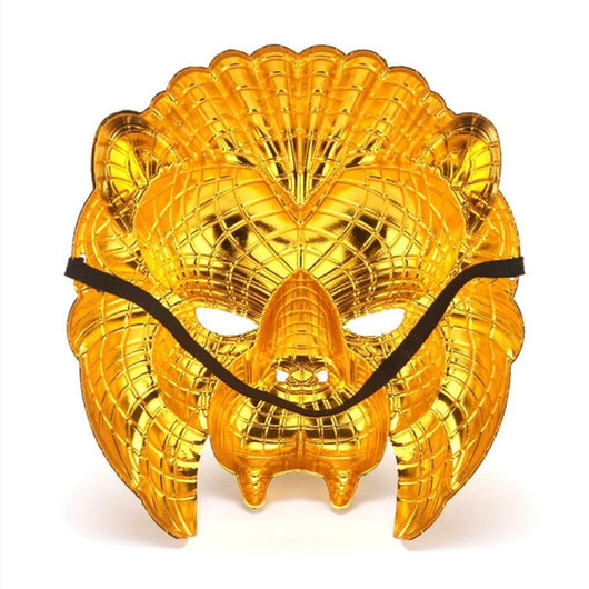Máscara de Cabeza de León Dorado para Cosplay y Fiesta de Halloween - Image 4