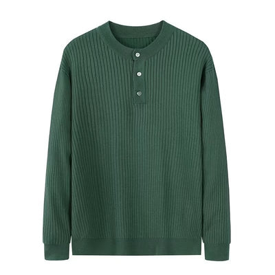 Suéter Ejecutivo Preppy de Manga Larga para Hombre - Image 5