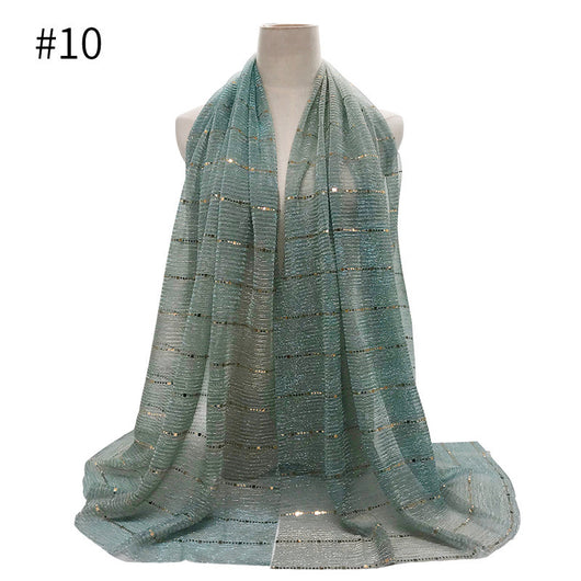 Pañuelo Ligero Mujer Primavera Verano - Tela Arrugada Transpirable - Image 11