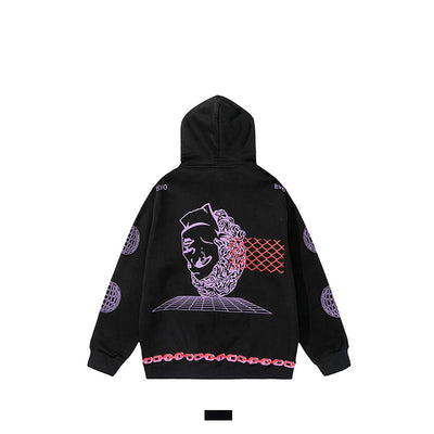 Sudadera Estampado Llamas Niche - Image 6