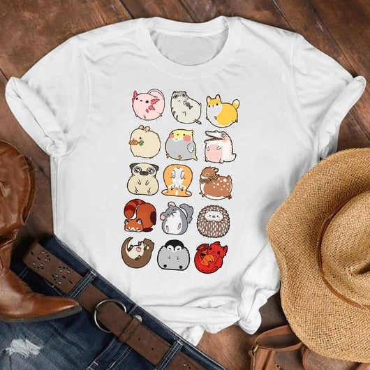 Playera Unisex Estampado Patitas de Gato - Diseño Trendy para Hombre y Mujer - Image 24