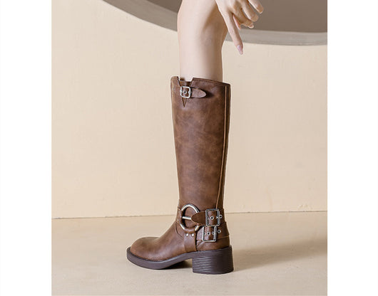 Botas Talla Grande Hasta la Rodilla para Mujer - Image 10