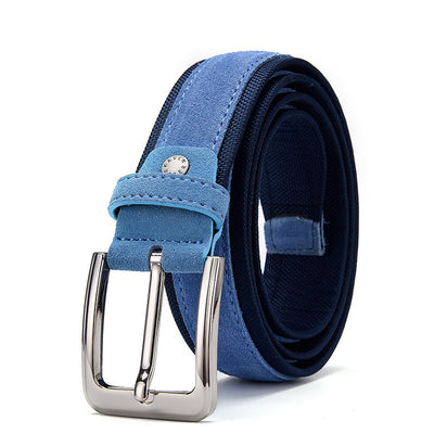 Cinturón Oxford con Hebilla de Ante para Hombre - Image 12