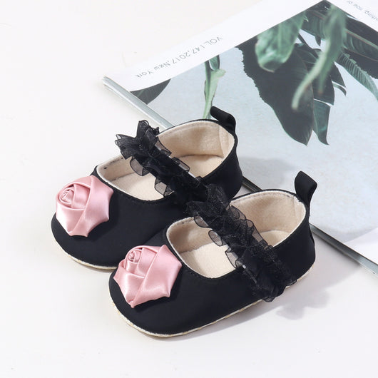 Zapatos Occidentales para Niña con Suela Suave y Detalles de Seda Imitada - Image 20