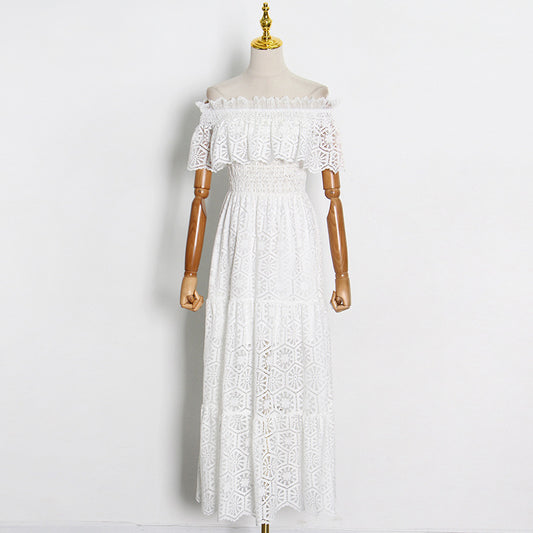 Vestido Asimétrico con Volantes Elegante - Image 2