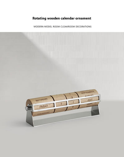 Calendario de Madera Decorativo para el Hogar - Image 9