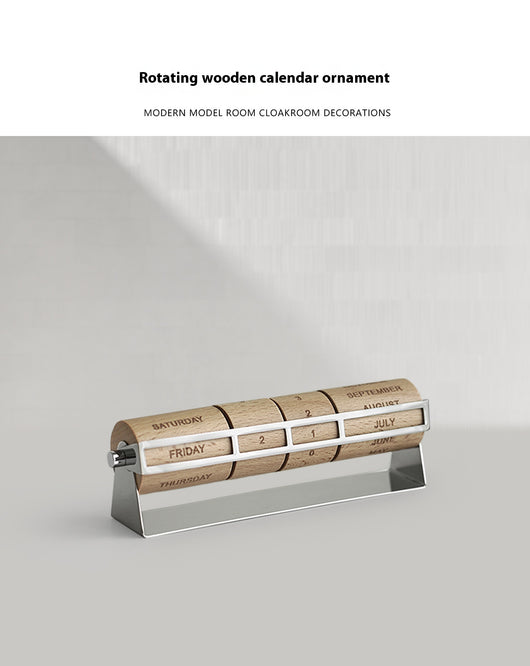 Calendario de Madera Decorativo para el Hogar - Image 9