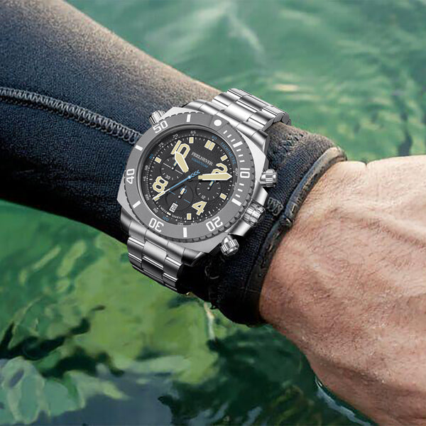 Reloj Mecánico para Hombre Profesional Luminoso Resistente al Agua